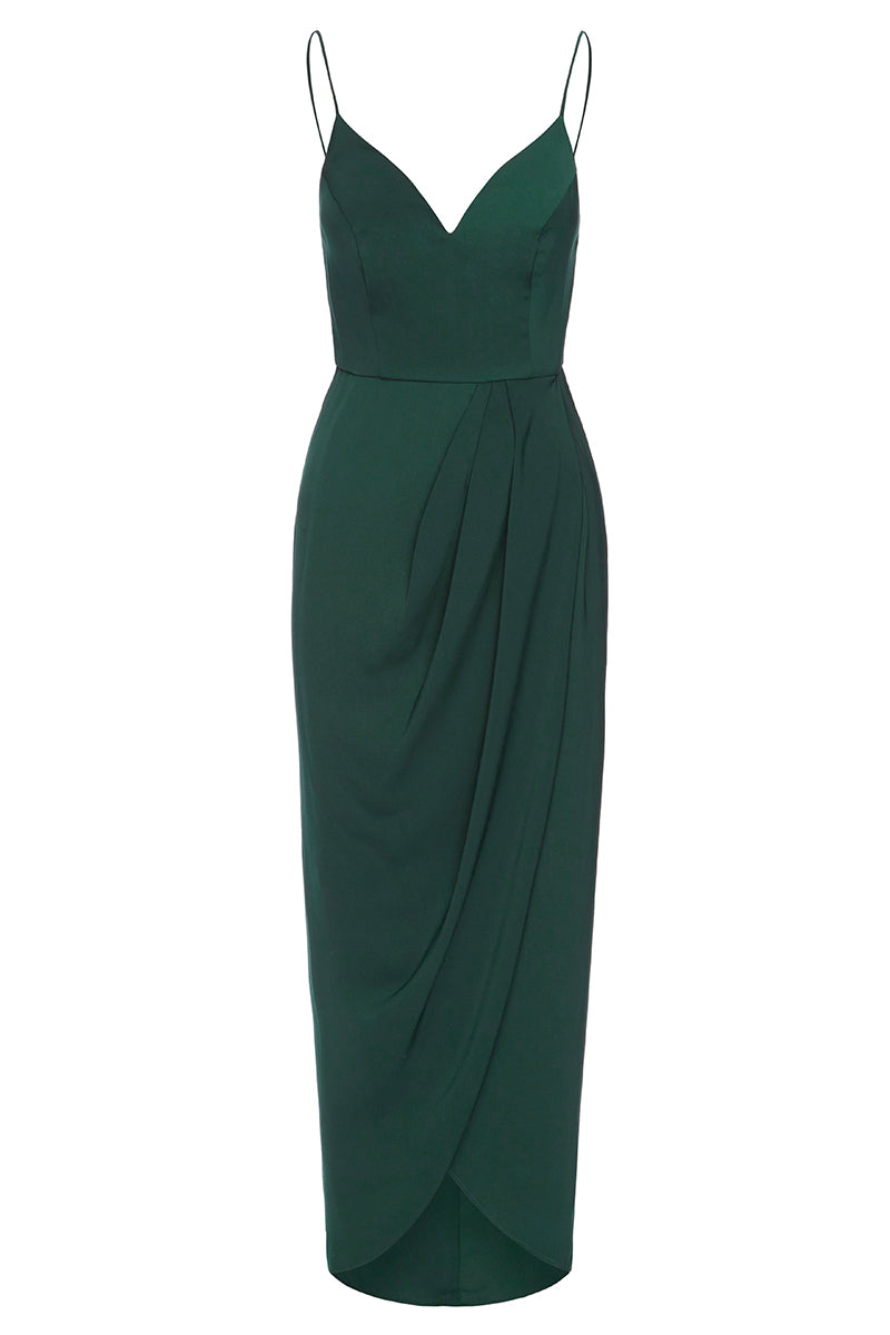 Core Cocktail Dress | Seaweed Green ...